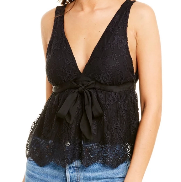 NWT Free People Chante Lace Tank - Picture 4 of 4
